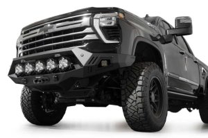 Chevrolet Silverado 3500 Front Bumper - Addictive Desert Designs - Bomber HD - Hammer Black - `24-`27 Chevrolet Silverado 3500 Front Bumper - Addictive Desert Designs - Bomber HD - Hammer Black - `24-`27